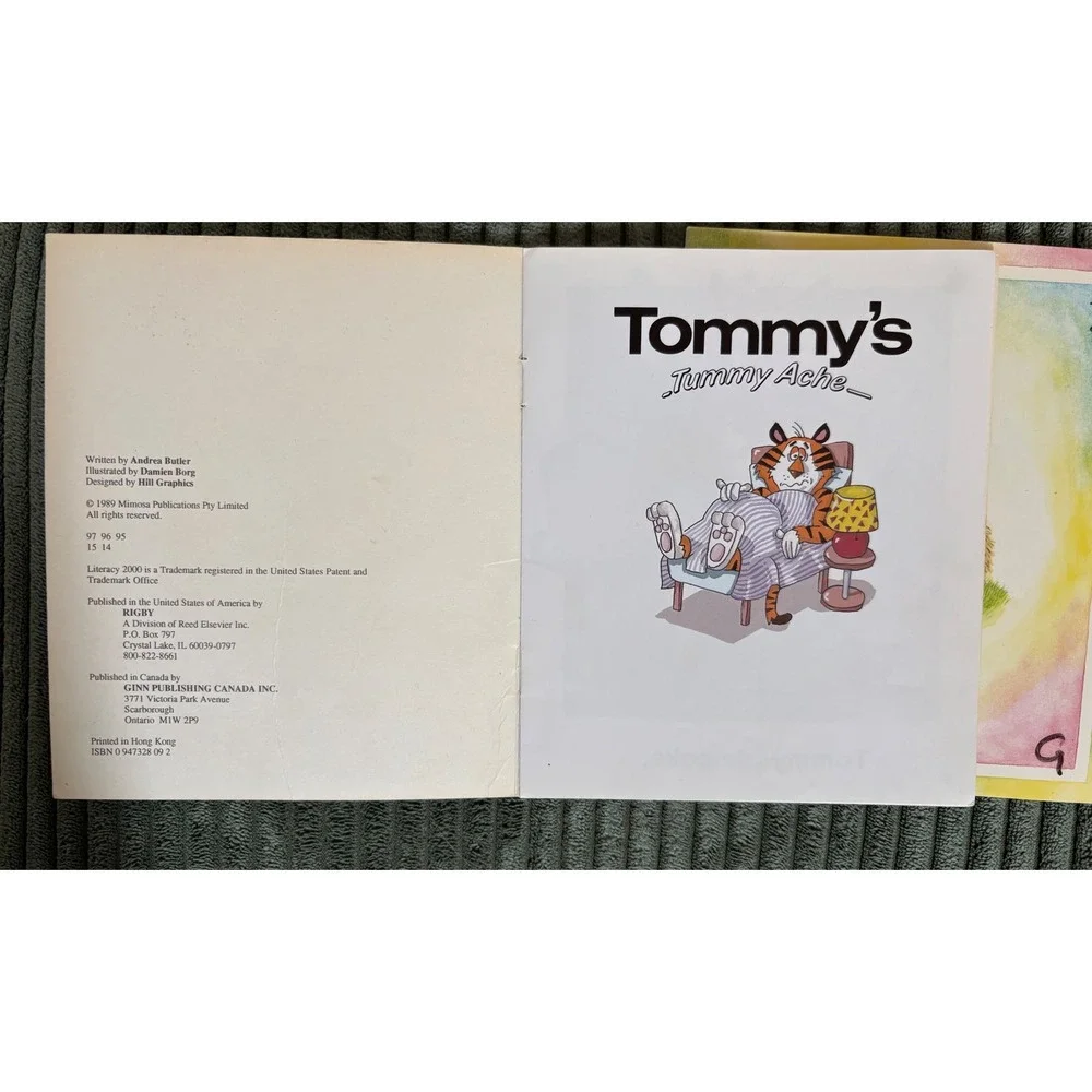 Lot of 6 Rigby Literacy 2000 Leveled Readers Kindergarten 1st Grade Homeschool